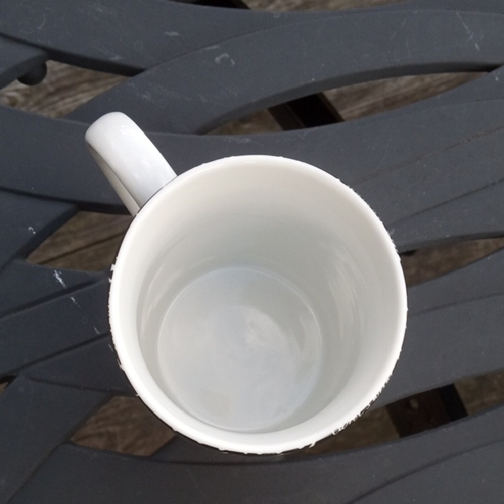 INDIGO Black And White Tea/Coffee Mug With The Names Of Famous Canadians - Picture 5 of 6
